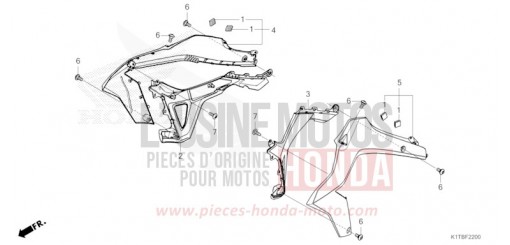RADKRANZ (CRF250LA,CRF300L/LA) CRF300LAS de 2025